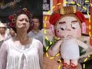 「睇圖2訂購」無現貨‼️文盲勿擾< 獨家💫全手工製作 > 周星馳包租婆公仔 包租婆鉤針公仔 約12cm ✅ 公仔$200不包郵，加錢訂購：包租婆畢業公仔（+$129），加錢訂購花束（+$159），如：