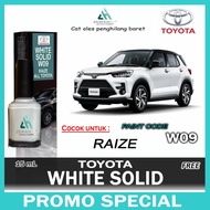 Cat Oles White Solid W09 Toyota Raize Putih- ALL TOYOTA - WHITE W09 RAIZE