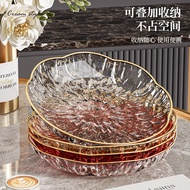 Fruit Fruit Plate Light Luxury High-End Fruit Plate Living Room High-Value Bone Plate Dried Fruit Sn