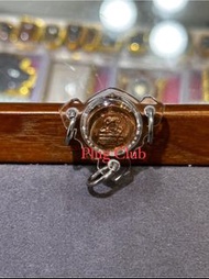 2558 屈當四期 細模 龍婆浸蘭 阿贊刁 龍婆瑪哈蘇拉薩等一同開心 防水3扣殼 佛牌