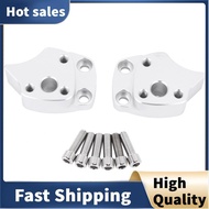 25mm Handlebar Riser for  FJR1300 FJR 1300 2001-2005 Silver Handle Bar Risers Motorcycle Accessories