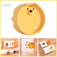 SOME Baby Proofing Power Socket Guard EU Standard Dustproof Silicone Plugs Cover 39mm