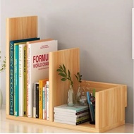 Sturdy Wooden Table Top Book Rack Book Shelf Table Organizer Rak Buku