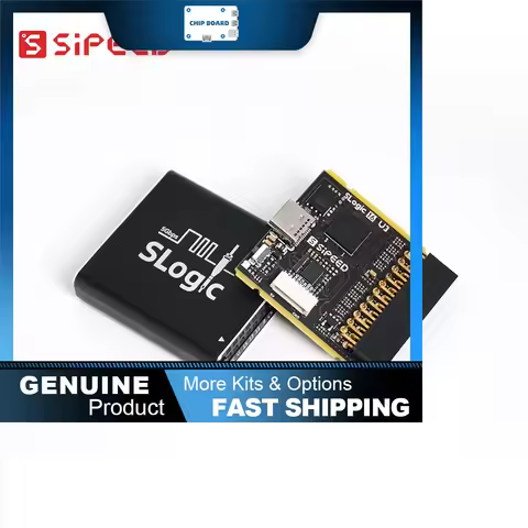 Sipeed SLogic16U3 USB 3.0 Logic Analyzer, 16 Channels, 800MS/s, 5Gbps, Adjustable Threshold, Win/Mac