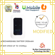 Pocket Modem Router Wifi 4G LTE Modified Unlimited Hotspot Data Plan Battery Capacity 2100mAH 7.98Wh