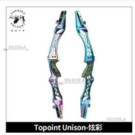 TOPOINT UNISON ILF 21/23/25inch Recurve Bow Riser Handle Takedown Wood Grip Shooting RH/LH