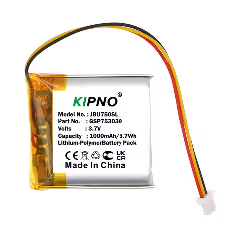 KIPNO Wireless Headset 1000mAh Battery GSP753030 For JBL Tune 750 Tune 750BTNC Tune 700BT