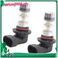 2x 9005 HB3 6000K 100W 2323 LED Projector Fog Driving Light Bulbs White