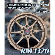 NEW RIM AUTO OPTION CE28 15 INCH FOR AXIA MYVI BEZZA ALZA SAGA BLM VVT PERSONA GEN2 WAJA WIRA SATRIA