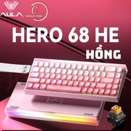 AULA HERO 68HE - GAMING MECHANICAL KEYBOARD - Magnetic Switch, 65% Design, Unique RGB LED,