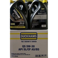 WH(KL) 100% ORIGINAL DUCKHAMS QS FULLY SYNTHETIC ENGINE OIL 5W-30, SL/CF, A5/B5 (4L)