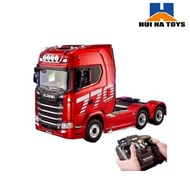 Huina 1501 สเกล 1:18 19 Channel Stania Tractor งานลิขสิทธิ์แท้จากแบรนด์ Scania