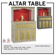 Altar Table Altar Cabinet Prayer Cabinet Prayer Table 4FT Altar Table FengShui Table Buddha Table 神台