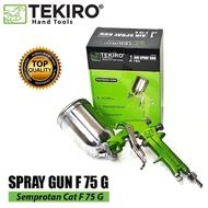 TEKIRO Spray Gun Semprotan Cat Tabung Atas F75 G - Spraygun Semprotan Cat Tabung Atas F75G - spraygu