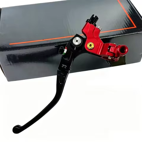 Universal 7/8" 22mm CNC Aluminum Clutch Lever Anti-Break Collapsible Adjustable Handle for Surron Ya