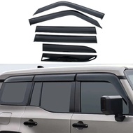 Car Accessories For Toyota Land Cruiser Prado J250 LC250 2024 Exterior Window Visor Vent Shade Rain 