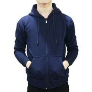 Men's NAVY ZIPPER HOODIE Jacket Wanita Zip Hoodie Zip Up Jacket
