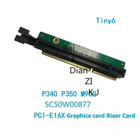 For Lenovo ThinkCentre P340 P350 M90Q Tiny6 PCI-E 16X Graphics Card Riser Card 5C50W00877