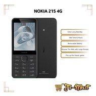 Nokia 215 4G Phone | 2.8" IPS Screen | 1450mAh | Dual Sim | Bluetooth 5.0 |Type-C Charging | 1 Year 