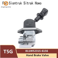 811W52315-6156 Truck Hand Brake Valve for Siontruk Sitrak Howo T5G Air Brake Handle Control Air Valv