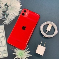 ☁️「極新二手機」iPhone 11 64g/128g/256g 紅色 台灣公司貨