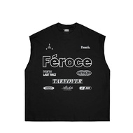 Domination Labs Boxy T-shirt Sleeveless Singlet Fierce Black