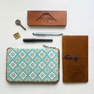 海棠窗花 手提拉鍊書衣 TN手帳書套