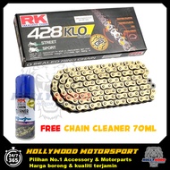 RK O'RING GOLD CHAIN KLO GS428 140L 132L 122L 114L LC135 Y15 Y16 RS RSX RANTAI ORING TAKASAGO JAPAN