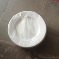 piring makan mini cekung seken  keramik 1 lusin 
