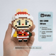LS Bricks Holiday Series Micro Building Blocks DIY Figure Gift Set
