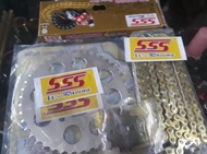 gear set full sss 428 supra x 125 karisma