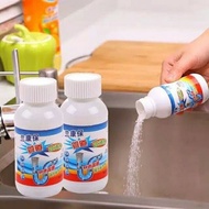 Anti-clock PIPE POWDER POWDER - TOILET Drain CLEANER - CLAMPED WC CLEANER
