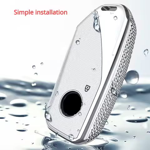 PC Car Remote Key Case Cover Fob For BMW X1 X7 7 Series U11 i7 G70 G07 LCI iX I20 G81 G09 XM U06 P e