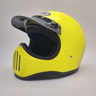 HBC CAKIL SOLID SERIES FULL COLOR RETRO MODEL HELMET