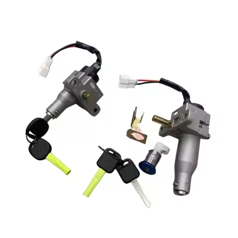 Electric Scooter Lock Switch Power Kit Seat Steering Lock Mechanical / Electronic Lock,Suitable for 