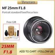 7artisans 7 artisans 25mm F1.8 Manual Focus Prime Lens For Sony E/Fujifilm FX/Canon EOS-M/Nikon Z/Ol