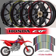Reflective Motorcycle Wheel Sticker Waterproof Rim Hub Stripe Tape Decal for Honda CRF1000L CRF1100L CRF 250L 230L Africa Twin CRF300L 400RX (Front Tyre 21'' Rear Tyre 18'')