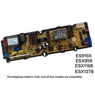 SHARP ESX958 ESX1168 ESX1278 ES919X WASHING MACHINE PCB BOARD