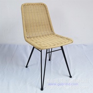 Outdoor rattan chair Courtyard rattan Balcony Leisure chair Courtyard Garden Terrace Combination Hou