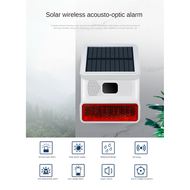 Wireless Solar Strobe Alarm Light Sound Flash Outdoor Alarm Siren for 433MHz Wifi GSM Alarm System f