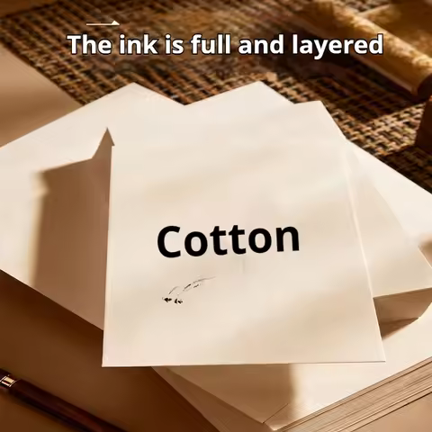 BORRENCE 50/100 Sheets Cotton Watercolor Paper 250 gsm Thick A4/A5/A6 Sketch Paper Painting Coloring
