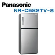 【Panasonic 國際牌】NR-C582TV-S無邊框鋼板578公升三門冰箱 晶漾銀(含基本安裝)