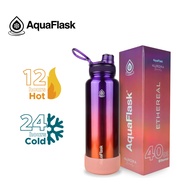 AQUAFLASK AURORA BOREALIS(18oz, 22oz, 32oz, 40oz) INSULATED WATER BOTTLE