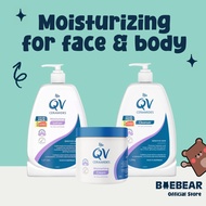 QV Ceramides Moisturising Lotion, Cleanser, Cream 350g | 500 | 1.25 [Baebear.sg]