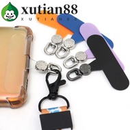 XUTIAN Phone Lanyard Gasket, 360° Rotatable Hanging Cord Metal Phone Patch, Durable TPR Durable Deta