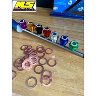 Oil Drain Nut Magnetic Head Meng Sang MS Thailand ️With Copper Ring Size M14xP1.5