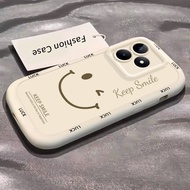 Case For Realme C53 C51 C51s C35 Note 50 Narzo N53 50A Prime Phone Smile Protection Shockproof Anti-
