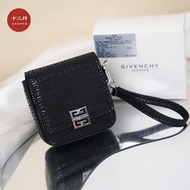Givenchy Givenchy Earphone Bag Cool Black Small Square Bag Super Fashion Lipstick Bag Portable Stora