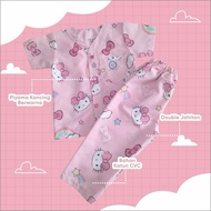 Rayyan children's pajamas hello kitty suit
