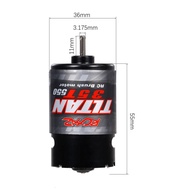 -Sgt- 550 Brushed Motor Waterproof 12T 21T 29T 35T for 1:10 RC Crawler Axial SCX10 AXI03007 JL 900